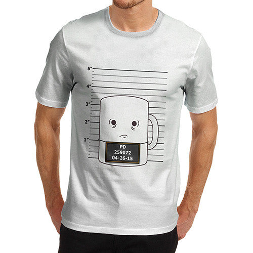 Men's Mug Shot Funny T-Shirt