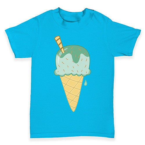 Yummy Green Ice Cream Baby Toddler T-Shirt
