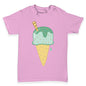 Yummy Green Ice Cream Baby Toddler T-Shirt