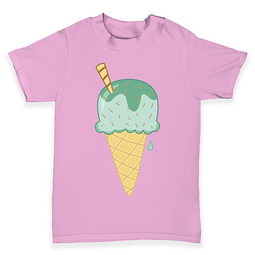 Yummy Green Ice Cream Baby Toddler T-Shirt
