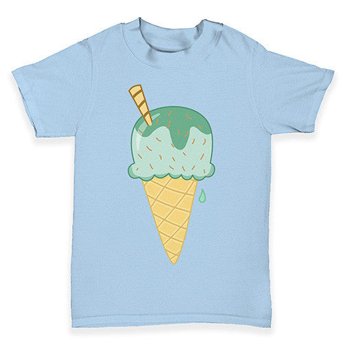 Yummy Green Ice Cream Baby Toddler T-Shirt