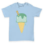 Yummy Green Ice Cream Baby Toddler T-Shirt