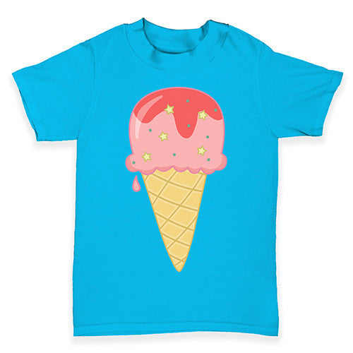 Yummy Strawberry Ice Cream Baby Toddler T-Shirt