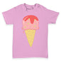 Yummy Strawberry Ice Cream Baby Toddler T-Shirt