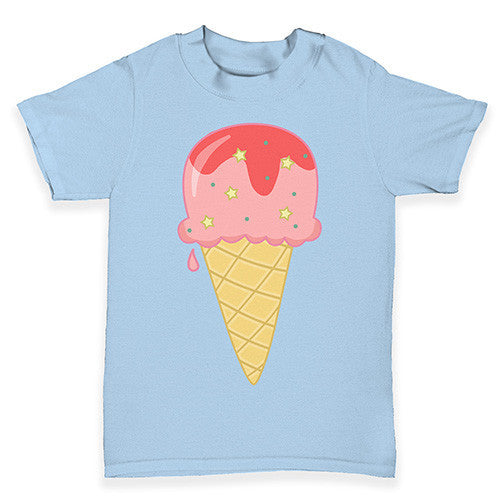 Yummy Strawberry Ice Cream Baby Toddler T-Shirt