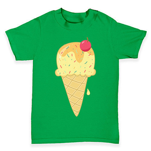 Yummy Vanilla Ice Cream Baby Toddler T-Shirt