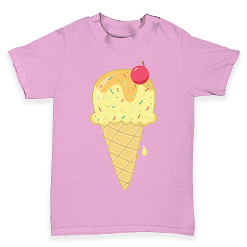 Yummy Vanilla Ice Cream Baby Toddler T-Shirt