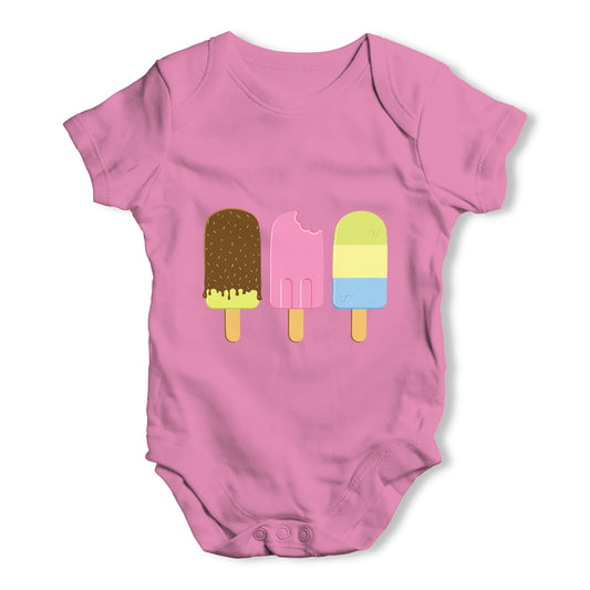 Little Ice Lollies Baby Grow Bodysuit