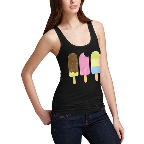 Women's Ice Cream Print Tank Top