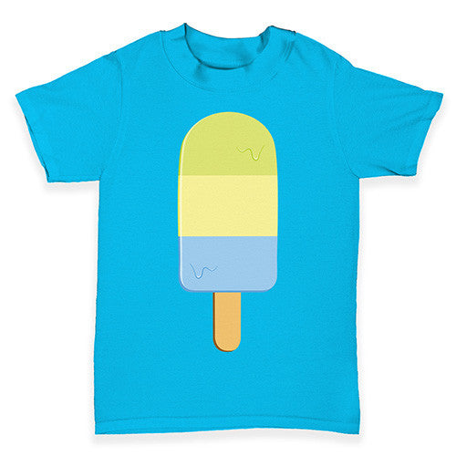 Multi Coloured Ice Lolly Baby Toddler T-Shirt