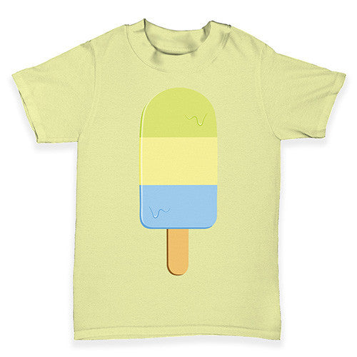 Multi Coloured Ice Lolly Baby Toddler T-Shirt