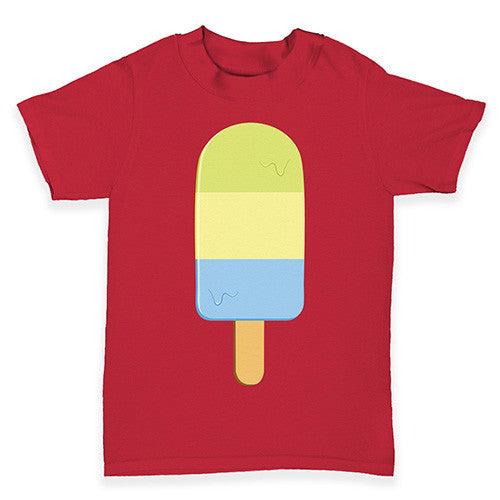 Multi Coloured Ice Lolly Baby Toddler T-Shirt