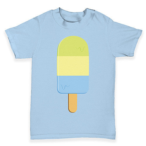 Multi Coloured Ice Lolly Baby Toddler T-Shirt