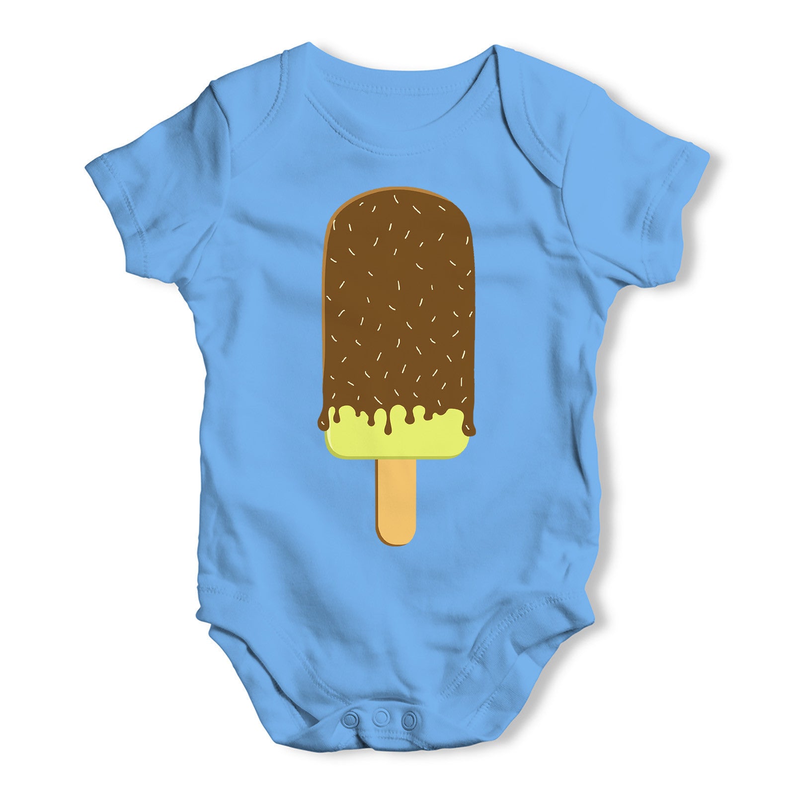 Chocolate Ice Lolly Baby Grow Bodysuit