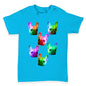 Multicolour Pugs Baby Toddler T-Shirt