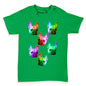 Multicolour Pugs Baby Toddler T-Shirt