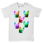 Multicolour Pugs Baby Toddler T-Shirt