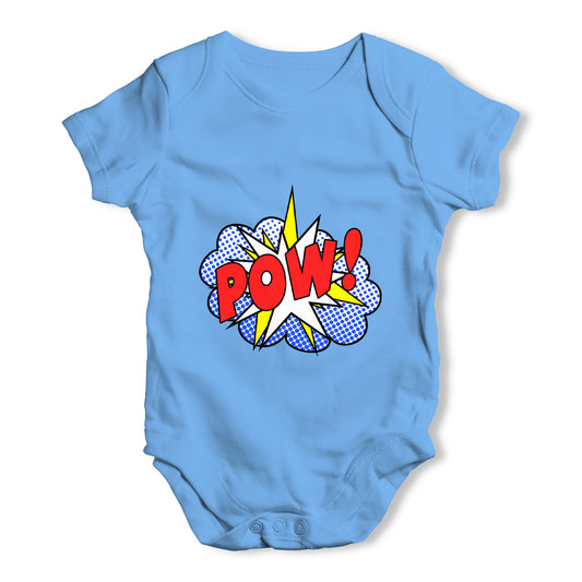 Comic Book Pow! Baby Grow Bodysuit