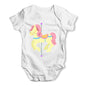 Pink Horse Carousel Baby Grow Bodysuit