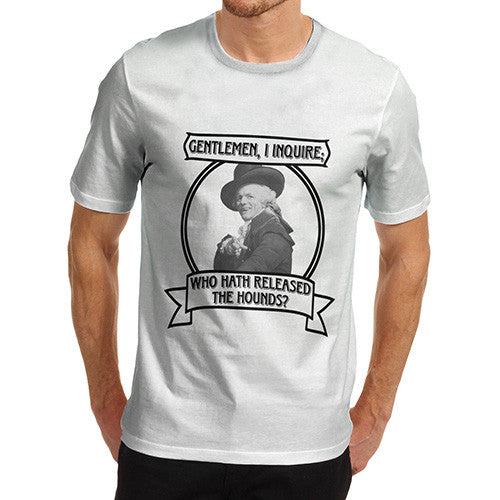 Men's Who Released The Hounds  T-Shirt