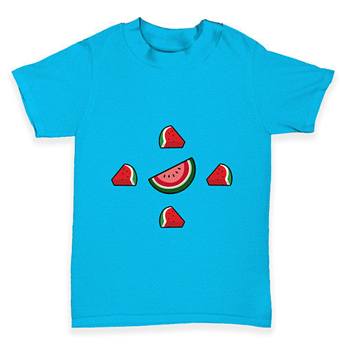 Watermelon Slices Baby Toddler T-Shirt