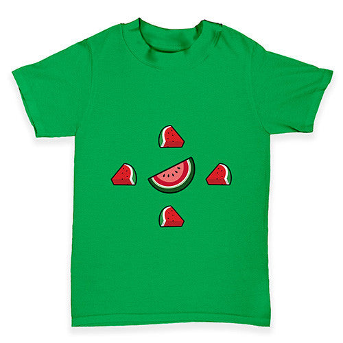 Watermelon Slices Baby Toddler T-Shirt