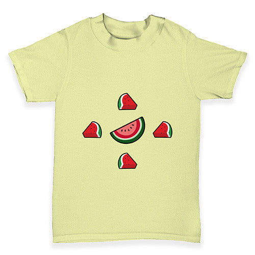 Watermelon Slices Baby Toddler T-Shirt