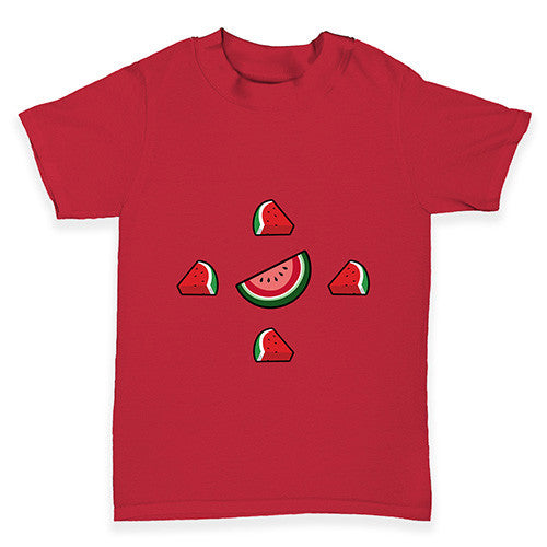 Watermelon Slices Baby Toddler T-Shirt