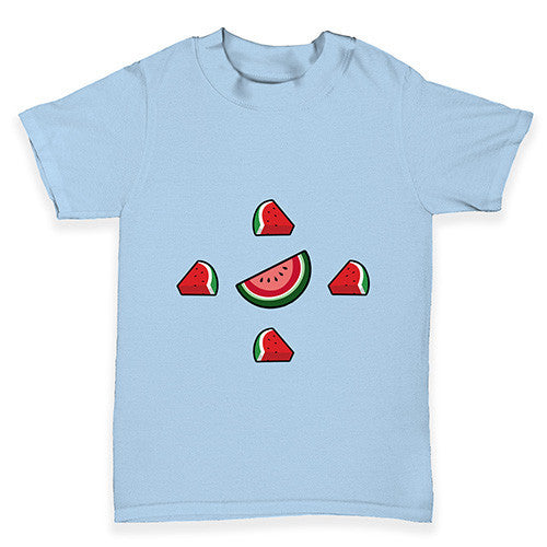 Watermelon Slices Baby Toddler T-Shirt