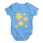 Sunflowers Baby Grow Bodysuit