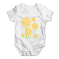 Sunflowers Baby Grow Bodysuit