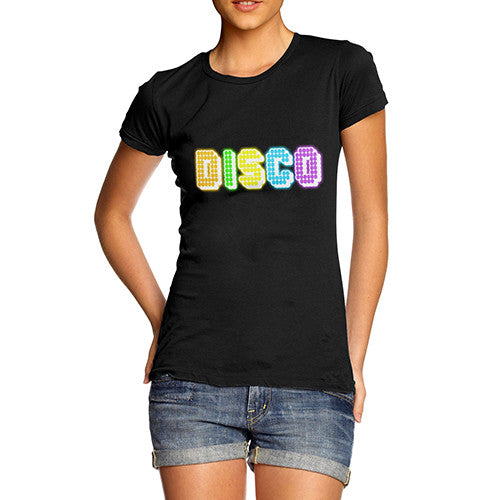 Women's Rainbow Disco T-Shirt