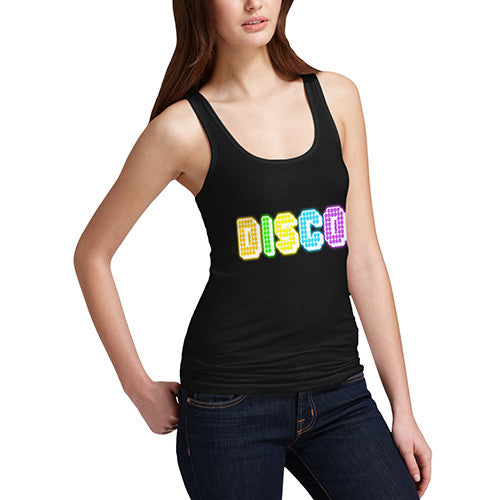 Women's Rainbow Disco Tank Top