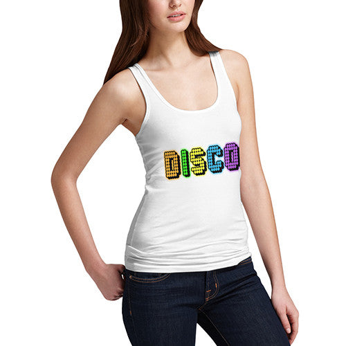 Women's Rainbow Disco Tank Top