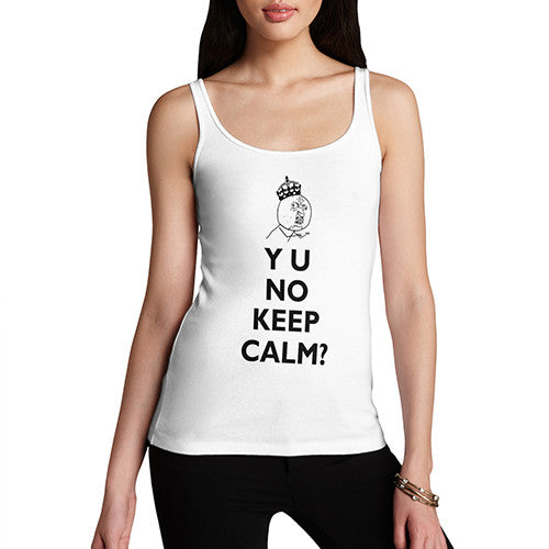 Women's Y U No Keep Clam Tank Top