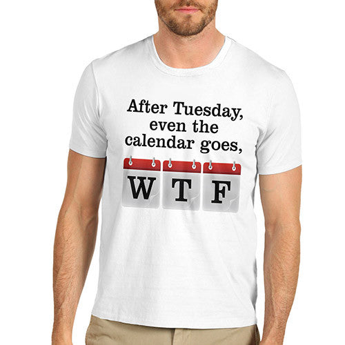 Men's WTF Calendar T-Shirt
