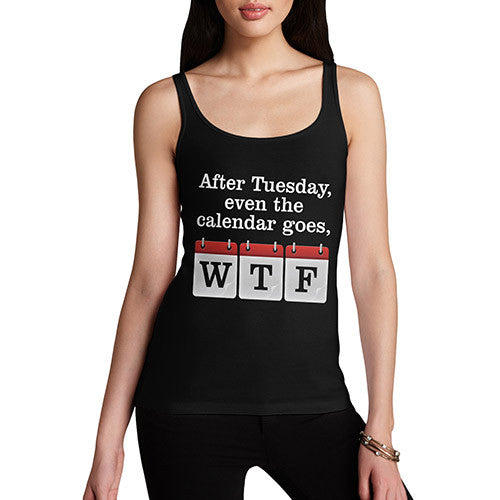 Women's WTF Calendar Tank Top