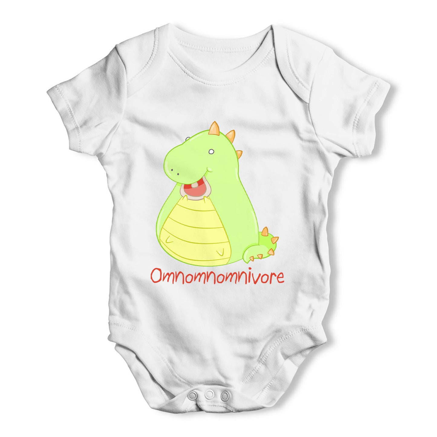 Omnivore Dino Baby Grow Bodysuit