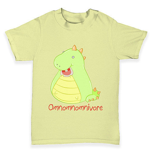 Omnivore Dinosaur Baby Toddler T-Shirt