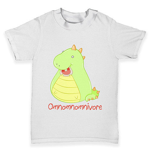 Omnivore Dinosaur Baby Toddler T-Shirt