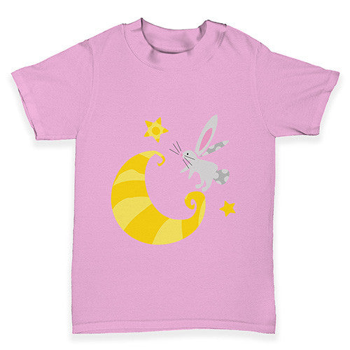 Bunny Moon & Stars Baby Toddler T-Shirt