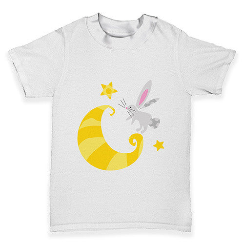 Bunny Moon & Stars Baby Toddler T-Shirt