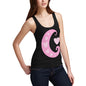 Women's Pink Moon Heart Tank Top