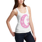 Women's Pink Moon Heart Tank Top