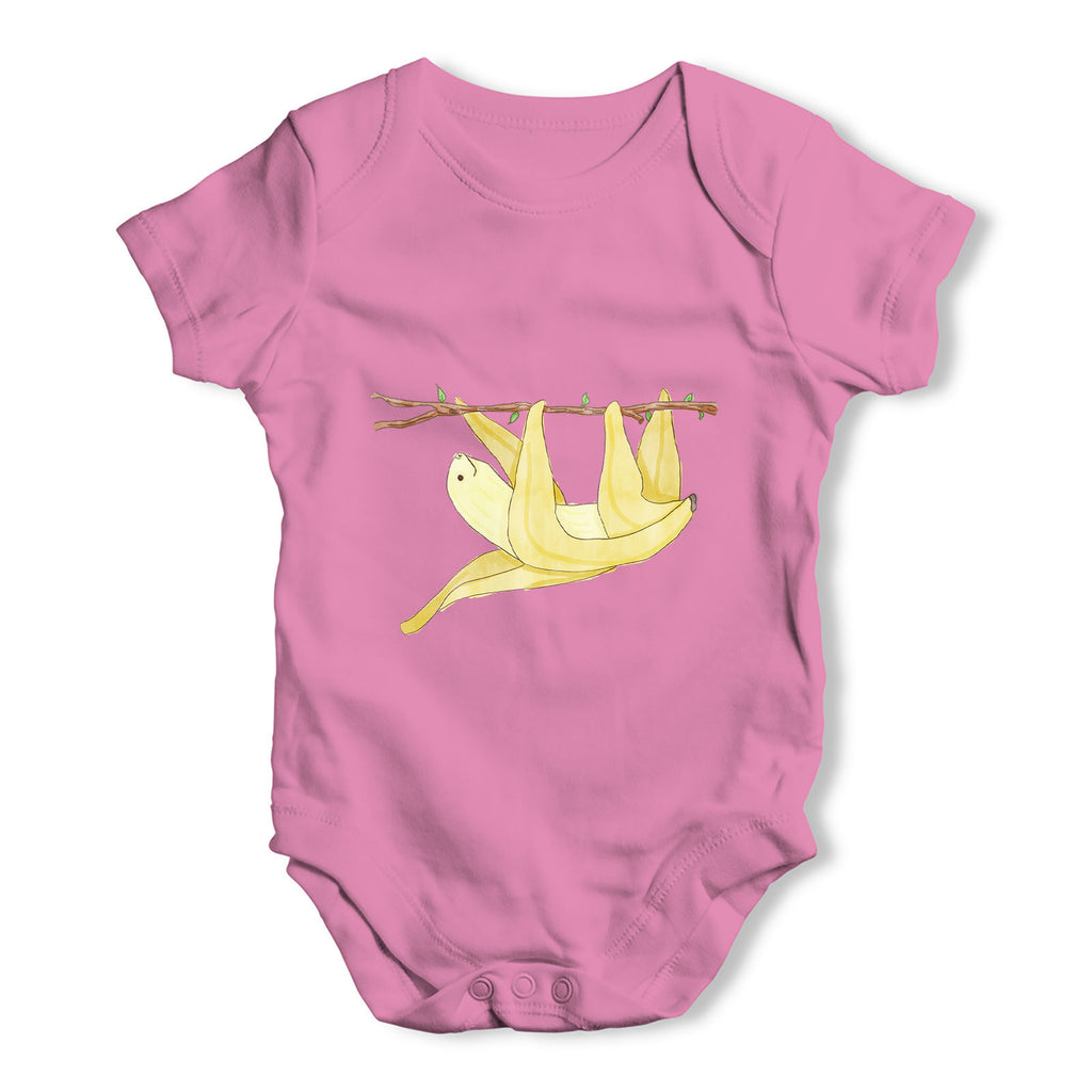 Banana Sloth Baby Grow Bodysuit