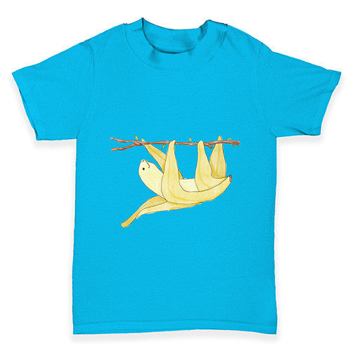 Banana Sloth Baby Toddler T-Shirt