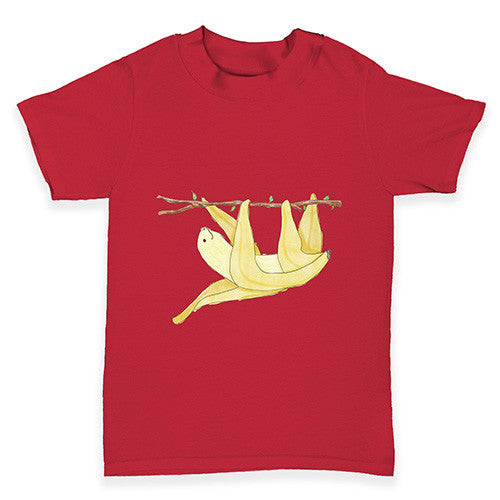 Banana Sloth Baby Toddler T-Shirt