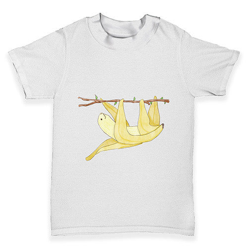 Banana Sloth Baby Toddler T-Shirt