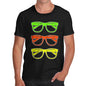 Men's Multicolour Specs T-Shirt