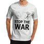 Men's Rock Paper Scissors Stop The War T-Shirt